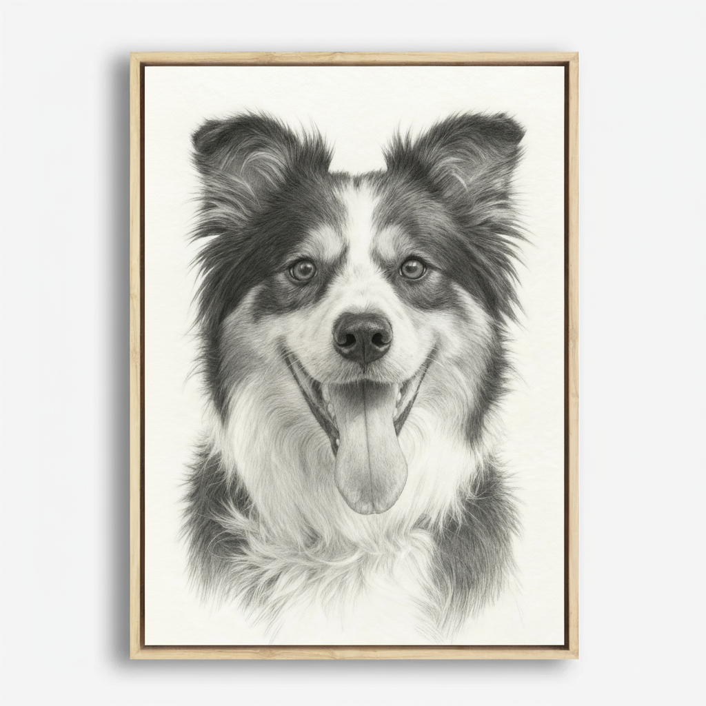 The Hand Drawn Pet Portrait