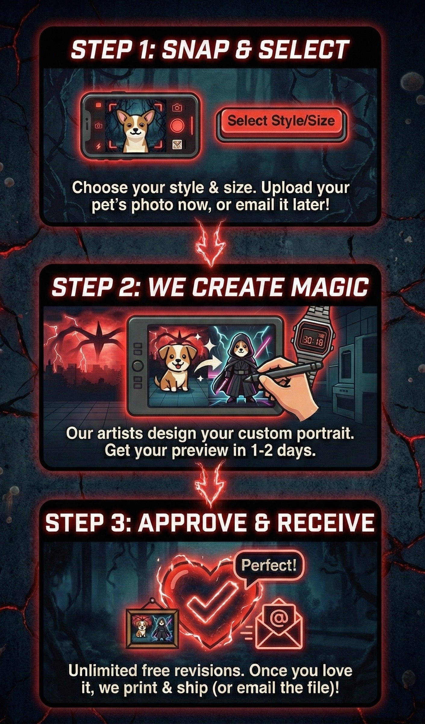 The 'Stranger Paws' Cinematic Portrait