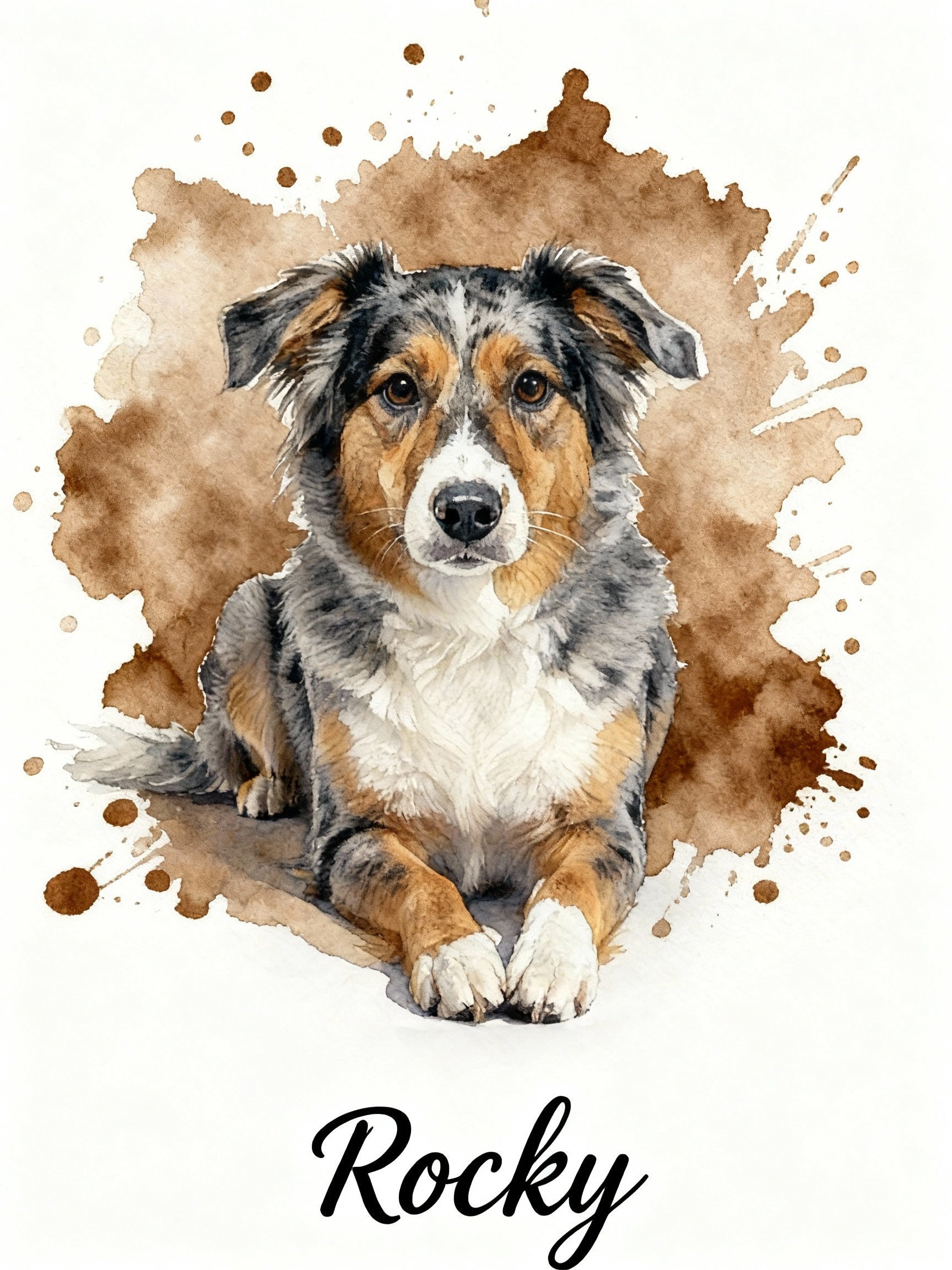 The Water Colour Pet Portrait