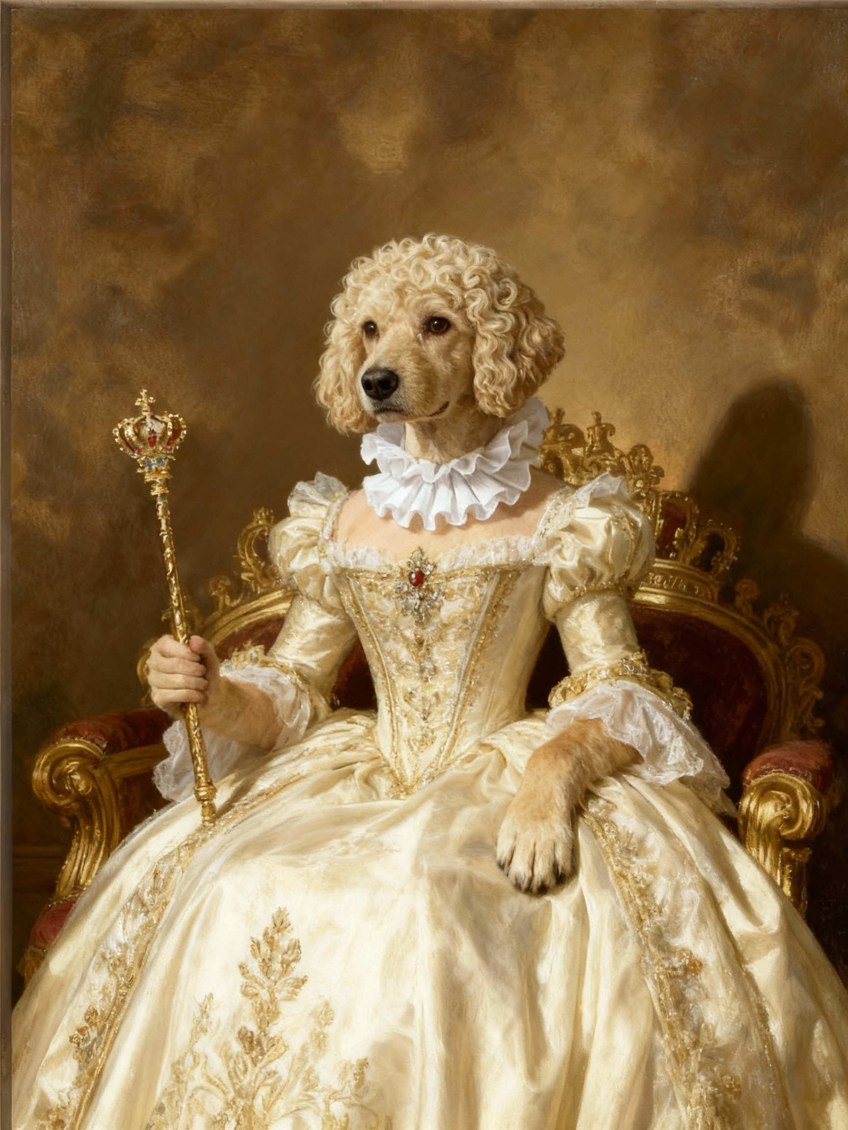 The Princess' Pet Portrait