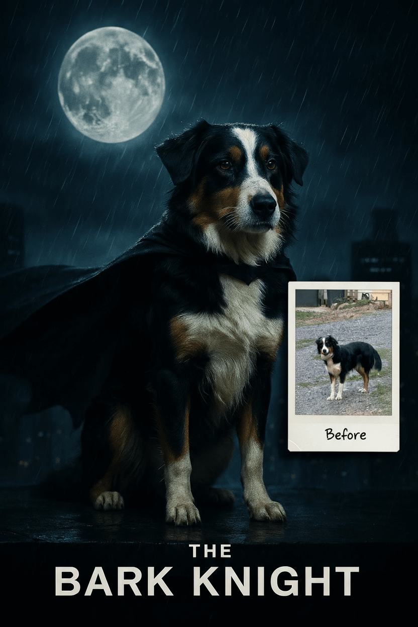 The 'Bark to the Future' Pawtrait