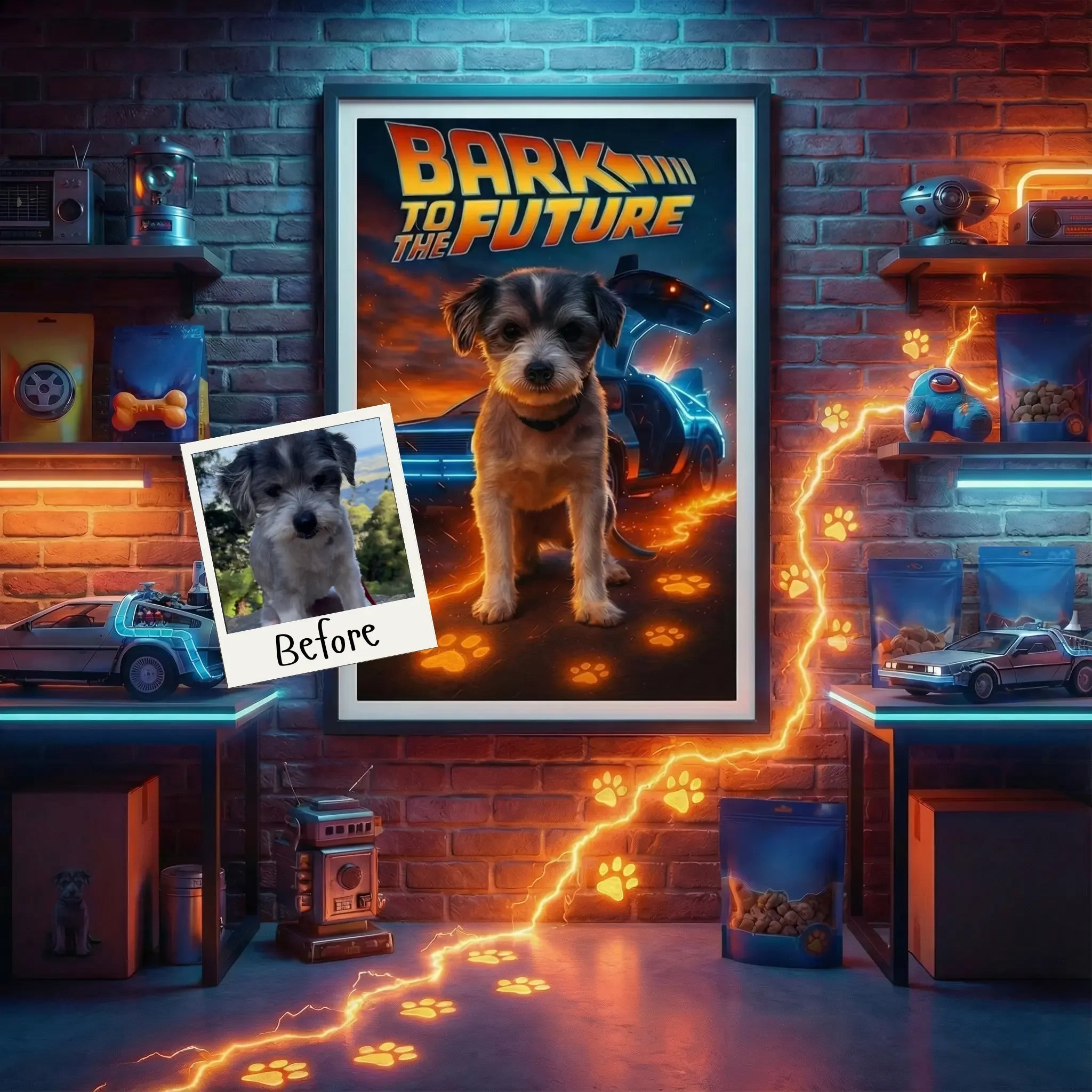 The 'Bark to the Future' Cinematic Portrait