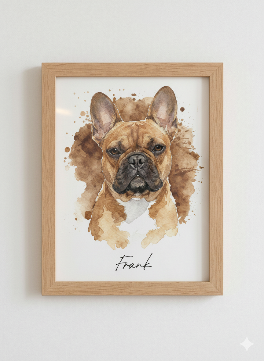 The Water Colour Pet Portrait