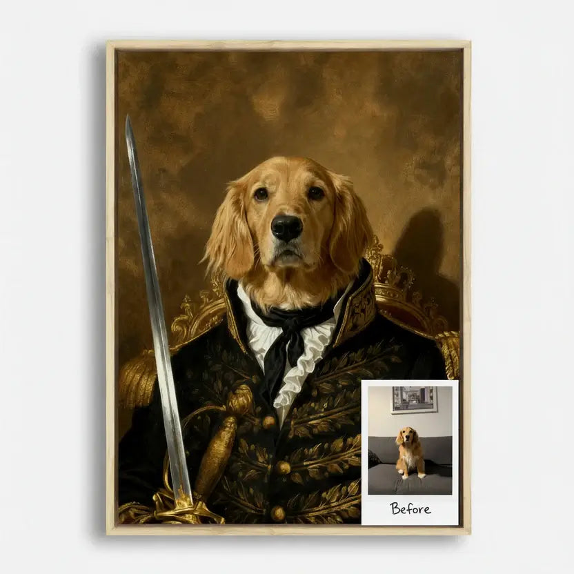The Prince's Pet Portrait
